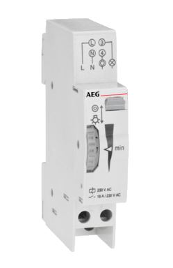 AEG Baja Tensión 2CDE110005R0505 Minutero de escalera PLS+ SC 16A 1NA
